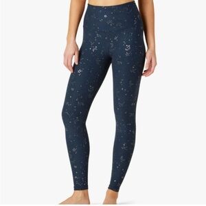 Beyond Yoga 339 High Waisted Midi Legging in Nocturnal Navy-G
